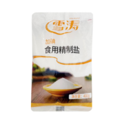 雪涛 盐食盐加碘食用盐400克 浙盐