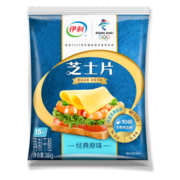 伊利 奶酪芝士片再制干酪 249g/15片装 冷藏（吐司 汉堡 早餐 烘焙）
