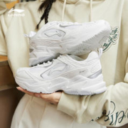 LI-NING 李宁 跑步鞋女鞋秋季新款百搭复古老爹鞋网面透气休闲鞋软底运动鞋