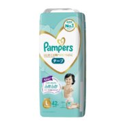 帮宝适Pampers 一级帮纸尿裤大号尿不湿 L42