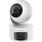 京东百亿补贴：TP-LINK 普联 TL-IPC44AW 双摄版 2 K智能摄像头 400万+400万 白色+赠64G存储卡