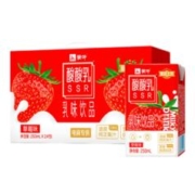 蒙牛 酸酸乳 草莓味利乐包250ml*24包 *2提*2件
