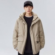 太平鸟 冬季白鸭绒潮流男式羽绒服