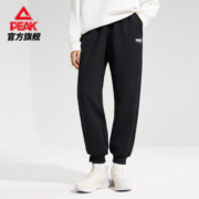 匹克针织运动裤女潮流加绒休闲裤保暖篮球百搭时尚运动长裤DF341002