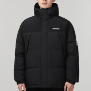 Timberland羽绒服男连帽  户外防风舒适休闲外套加厚保暖面包服A2G9G A2G9GBH7/白色 M
