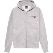 NEW BALANCE NB官方男女同款运动休闲卫衣连帽开衫外套 AG MJ03907 L