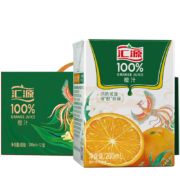 汇源 无添加纯果汁维生素c饮料 礼盒100%橙汁200ml*12盒 +凑单品
