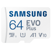 10日20点: 三星（SAMSUNG）64GB TF（MicroSD）存储卡EVOPlus U1V10A1
