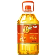 福临门 花生油 油 食用油 浓香压榨一级 花生油4L 中粮出品 花生油4L