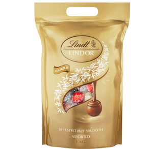 lindt瑞士蓮lindor系列混合裝巧克力球80顆共1000g含稅到手約178元