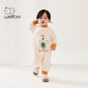 Wellber 威尔贝鲁 婴幼儿哈衣爬服