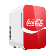 可口可乐（Coca-Cola）车载冰箱6L小冰箱车家两用 母乳冷藏宿舍办公室迷你小冰箱冷暖箱