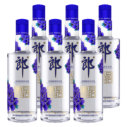 郎酒【保价11.11】 顺品郎 280蓝款45度兼香型光瓶白酒 280ml*6瓶