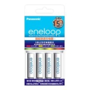 10日20点：eneloop 爱乐普 智能急速充电器套装 7号4节+智能急速充电器K-KJ55MCC04C