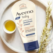 PLUS会员：Aveeno 艾维诺 婴儿天然燕麦舒缓柔嫩润肤乳 140g+凑单品