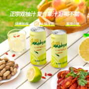 正鸿堂 网红饮品双柚汁复合果汁饮料 310ml*8罐/箱