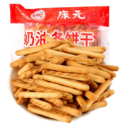 plus会员：康元 奶油条饼干 280g*2袋 拍2件