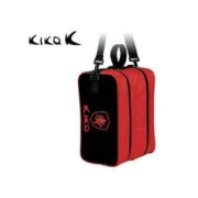 kika 韩国直邮Kika鞋子包男女款红蓝拼色双排扣大容量两格运动装备便携