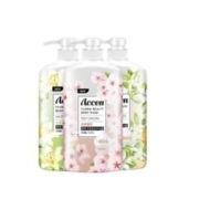 ACCEN 澳雪 花香美肌沐浴露套装 3*500ml 百合+橙花+樱花