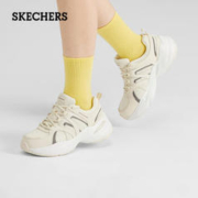 SKECHERS 斯凯奇 女鞋2023新款跑鞋柔软透气舒适减震女运动老爹鞋休闲跑步鞋健步鞋