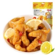 Be&Cheery 百草味 去骨鸡爪75g 柠檬酸辣去骨鸡爪脱骨凤爪即食袋装零食