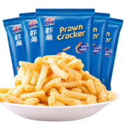 亲亲 烧烤+原味虾条 80g*5袋（共400g组合装）