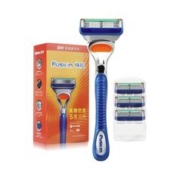 京东PLUS：Gillette 吉列 锋隐手动剃须刀 1刀架+4刀头