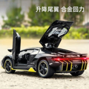 飞越无限 兰博基尼LP770汽车模型仿真合金车模跑车模型 兰博基尼LP770亮黑