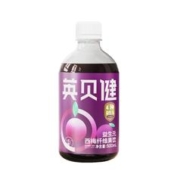 英贝健 西梅汁益生元果汁500ml 膳食纤维浓缩果饮 单瓶装