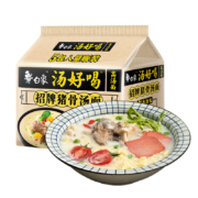 plus会员、概率券:白象 方便面 汤好喝招牌猪骨汤面 105.5g*5包