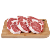 春禾秋牧 安格斯雪花眼肉原切牛排1kg 牛肉冷冻生鲜