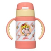 限移动端、京东百亿补贴：THERMOS 膳魔师 儿童316L保温杯带把手 粉色巧虎