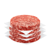京东百亿补贴：鲜京采 谷饲纯肉牛肉饼1.44kg/12片