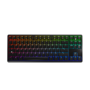 樱桃（CHERRY）G80-3000S TKL机械键盘 有线键盘 电脑键盘 办公游戏  RGB混光键盘 无钢结构 经典款 黑色茶轴