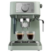 概率券、plus会员：Delonghi 德龙 咖啡机 意式半自动 家用15Bar泵压 不锈钢
