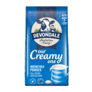 德运（Devondale）澳洲原装进口 全脂成人奶粉1kg袋装(4袋起售) 学生青少年中老年