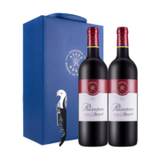 拉菲（LAFITE）珍藏梅多克波尔多干红葡萄酒 750ml*2 法国红酒礼盒两瓶