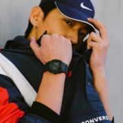 卡西欧（CASIO）手表 G-SHOCK系列小方块男表防水防震多功能运动手表 DW-5600HR-1