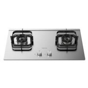 京东百亿补贴：美的（Midea） 天然气5.2kw不锈钢灶 HQ6升级款美的WAHIN台嵌两用台灶