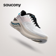 Saucony索康尼Shift啡迅3男跑鞋秋季减震跑步运动鞋子 白卡基 43