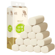 京喜特价APP、有券上：清风 无芯卷纸本色原色4层75g 10卷
