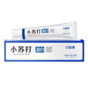 口益清 超白牙膏北极冰柠180克（赠2牙刷）