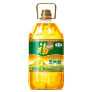 福临门 食用油 非转基因压榨一级黄金产地玉米胚芽油5L 中粮出品