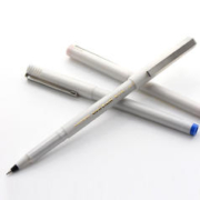 凑单品：uni 三菱铅笔 三菱 UB-125 拔帽中性笔 黑色 0.5mm 单支