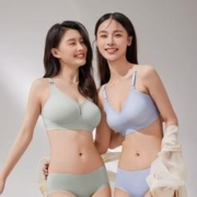 十月结晶 薄款孕妇哺乳内衣2件