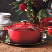 Le Creuset 酷彩 Gourmet系列 圆形珐琅海鲜锅 24cm/3.1L