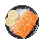 渔传播冰鲜【刺身】挪威三文鱼400g中段切片刺身即食大西洋鲑