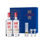 国窖1573 浓香型白酒 礼盒 双支装 38%vol 蓝调礼盒500ml*2