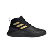 adidas阿迪达斯官方OWNTHEGAME男子团队款实战篮球运动鞋 黑/金色 43(265mm)