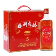 绍兴产黄酒五年塔牌冬酿500ml*6瓶整箱礼盒装糯米花雕酒正宗老酒